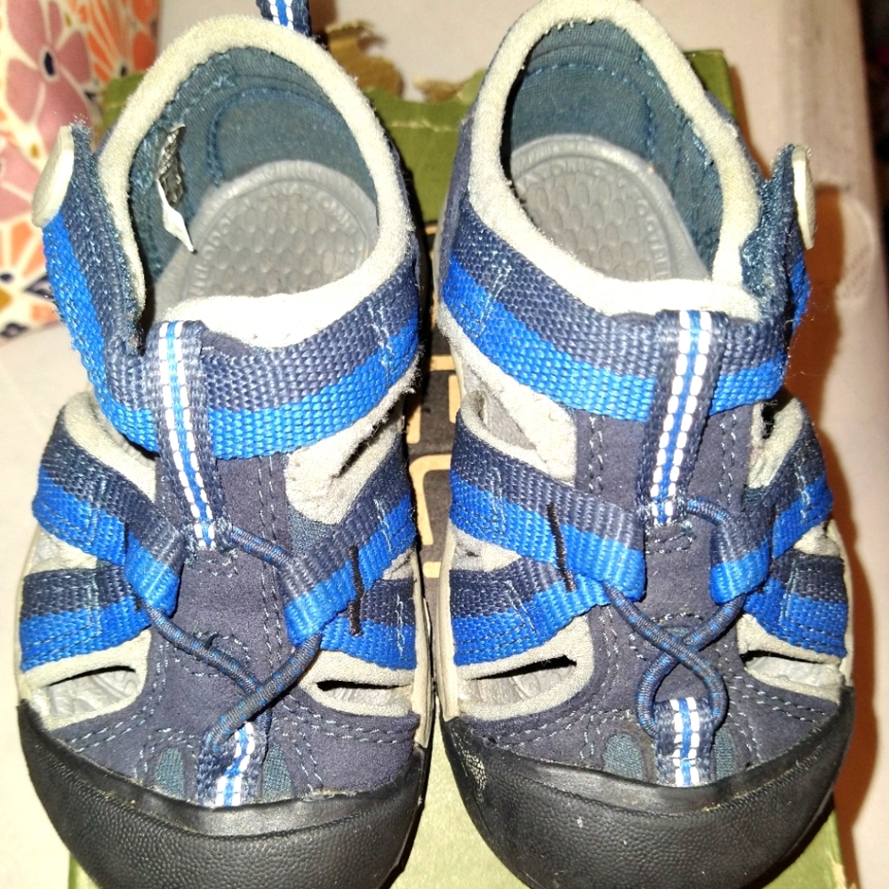 Blue Keens Sandals